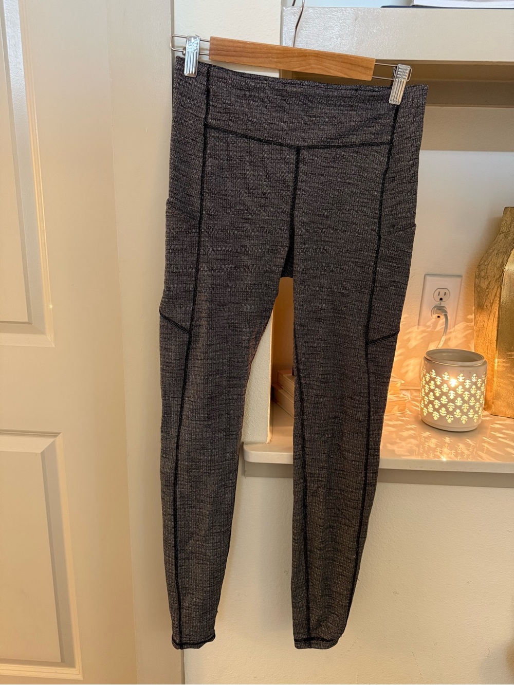 lululemon athletica Charcoal Heather High-Rise Leggings